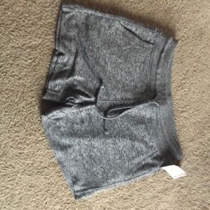 Grey soft cotton shorts